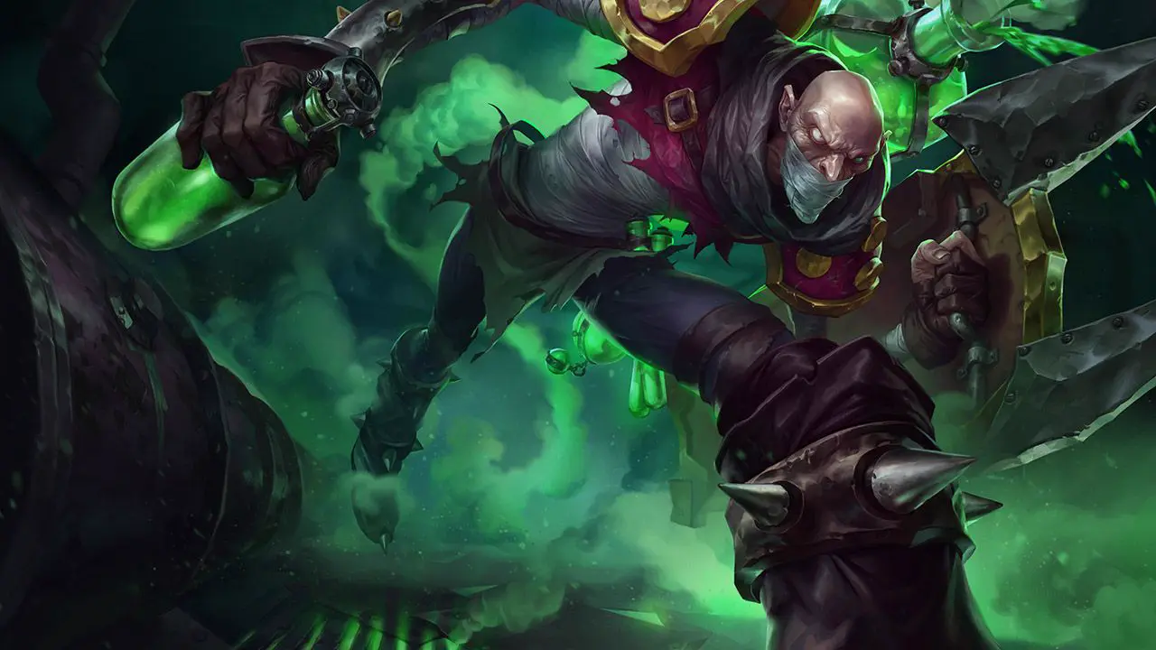 Singed splash art
