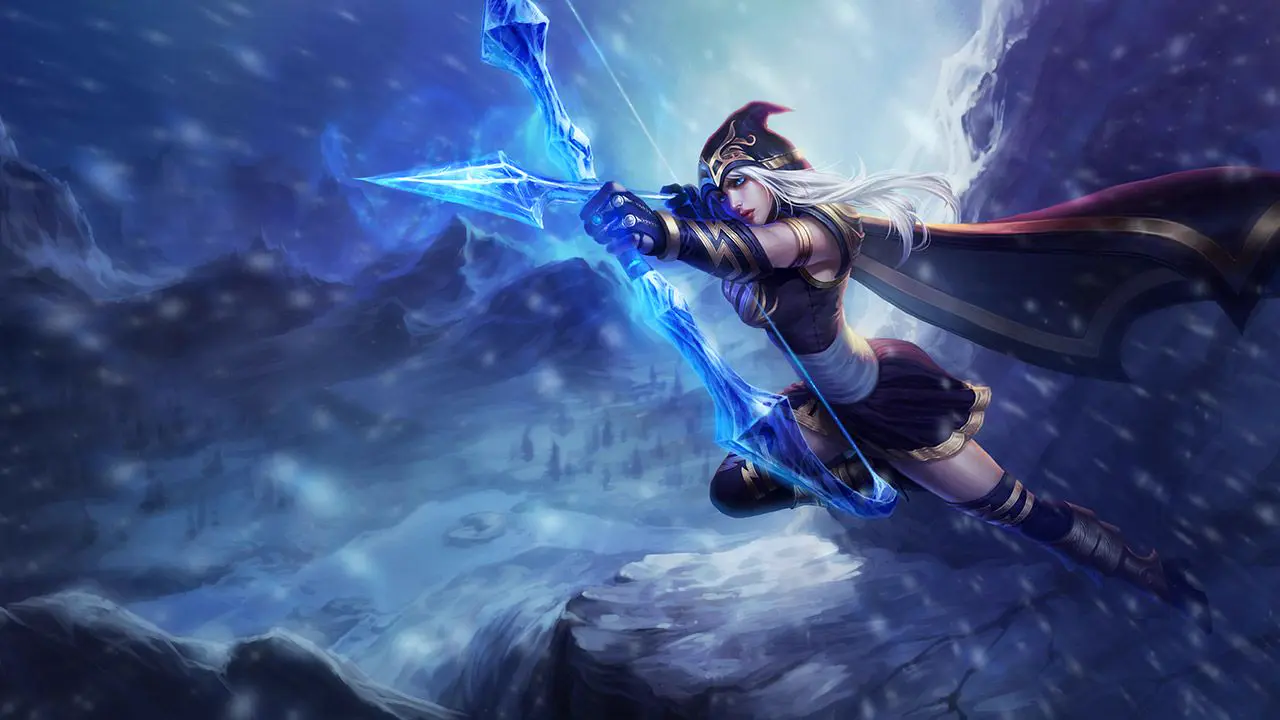 Ashe splash art