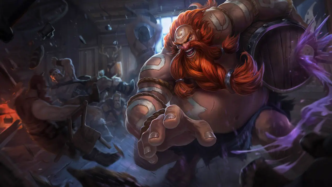 Gragas splash art