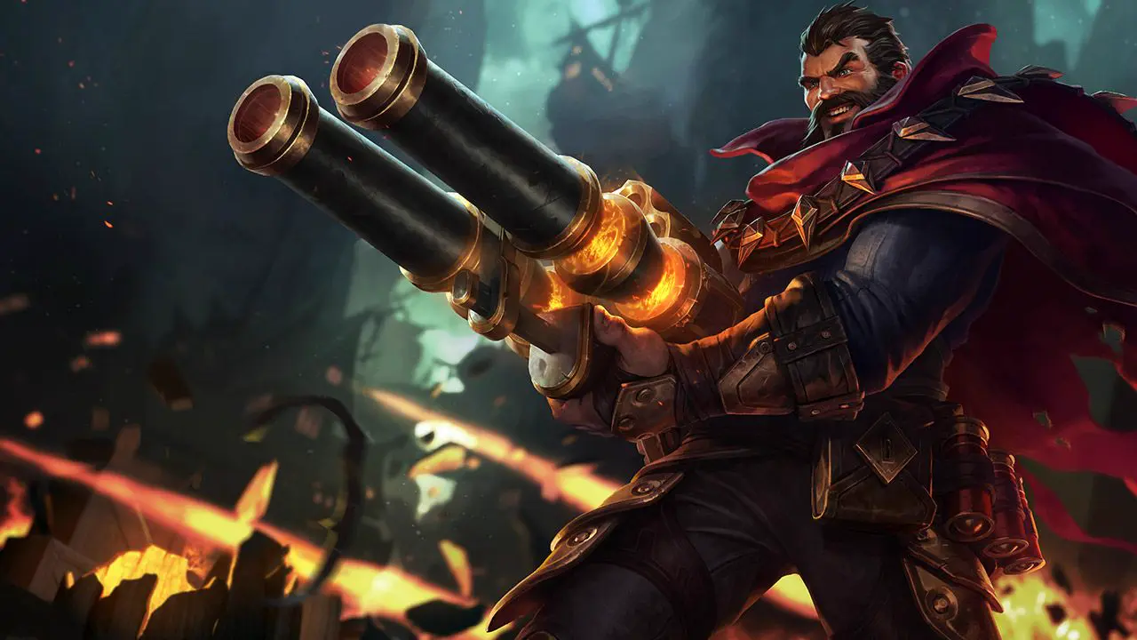 Graves splash art