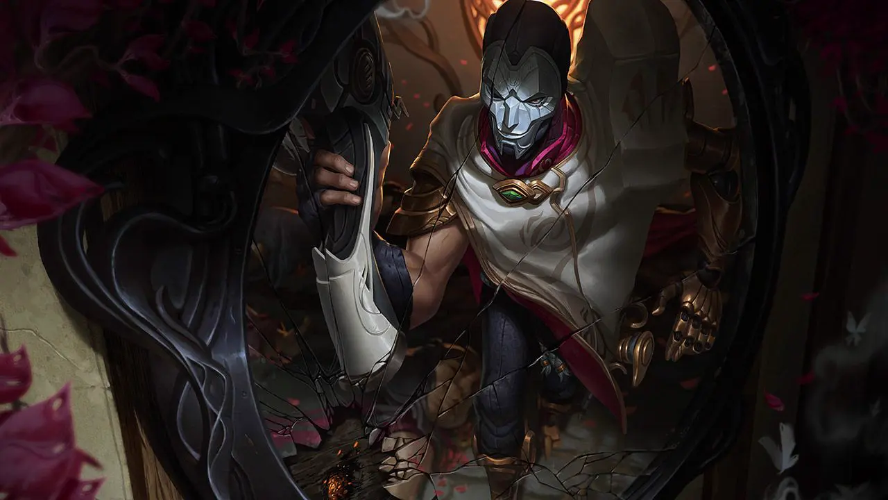 Jhin splash art