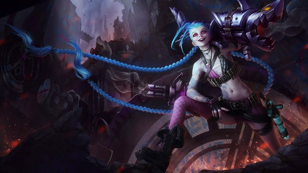 Jinx splash art