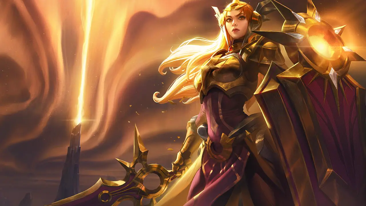 Leona splash art