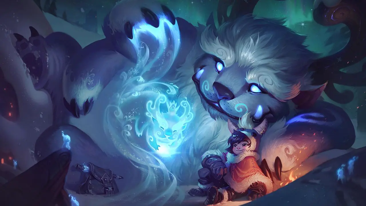 Nunu e Willump splash art