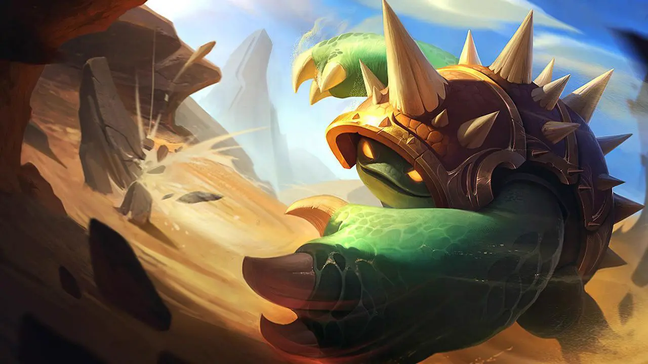 Rammus splash art