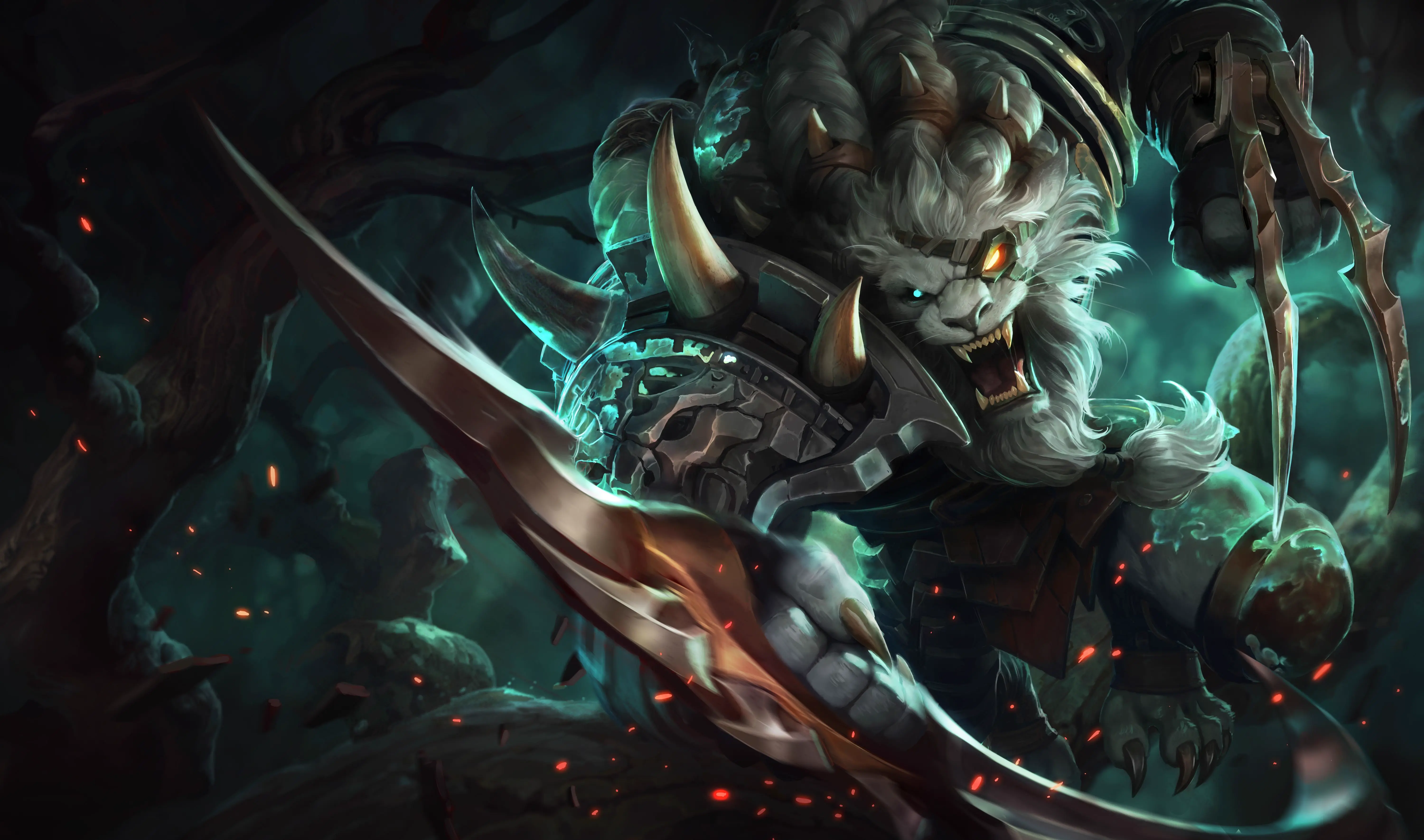 Rengar splash art