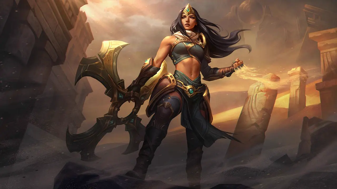 Sivir splash art