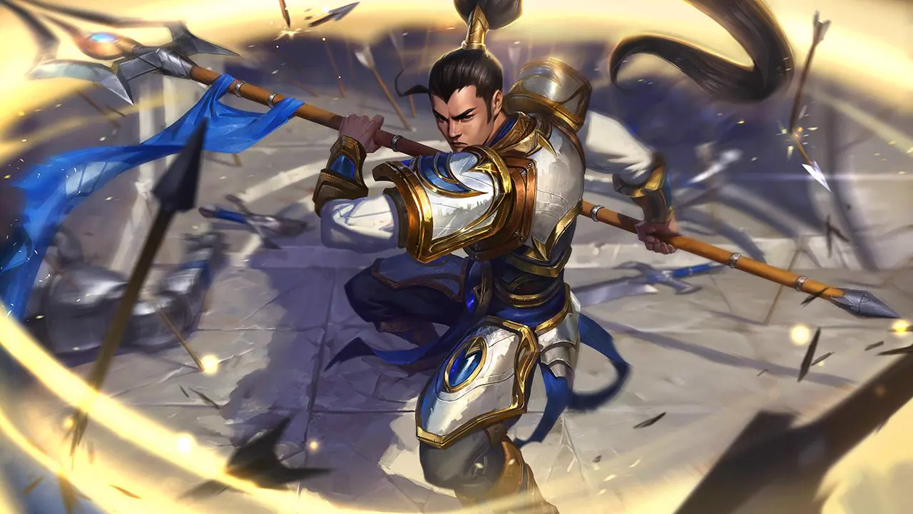 Xin Zhao splash art